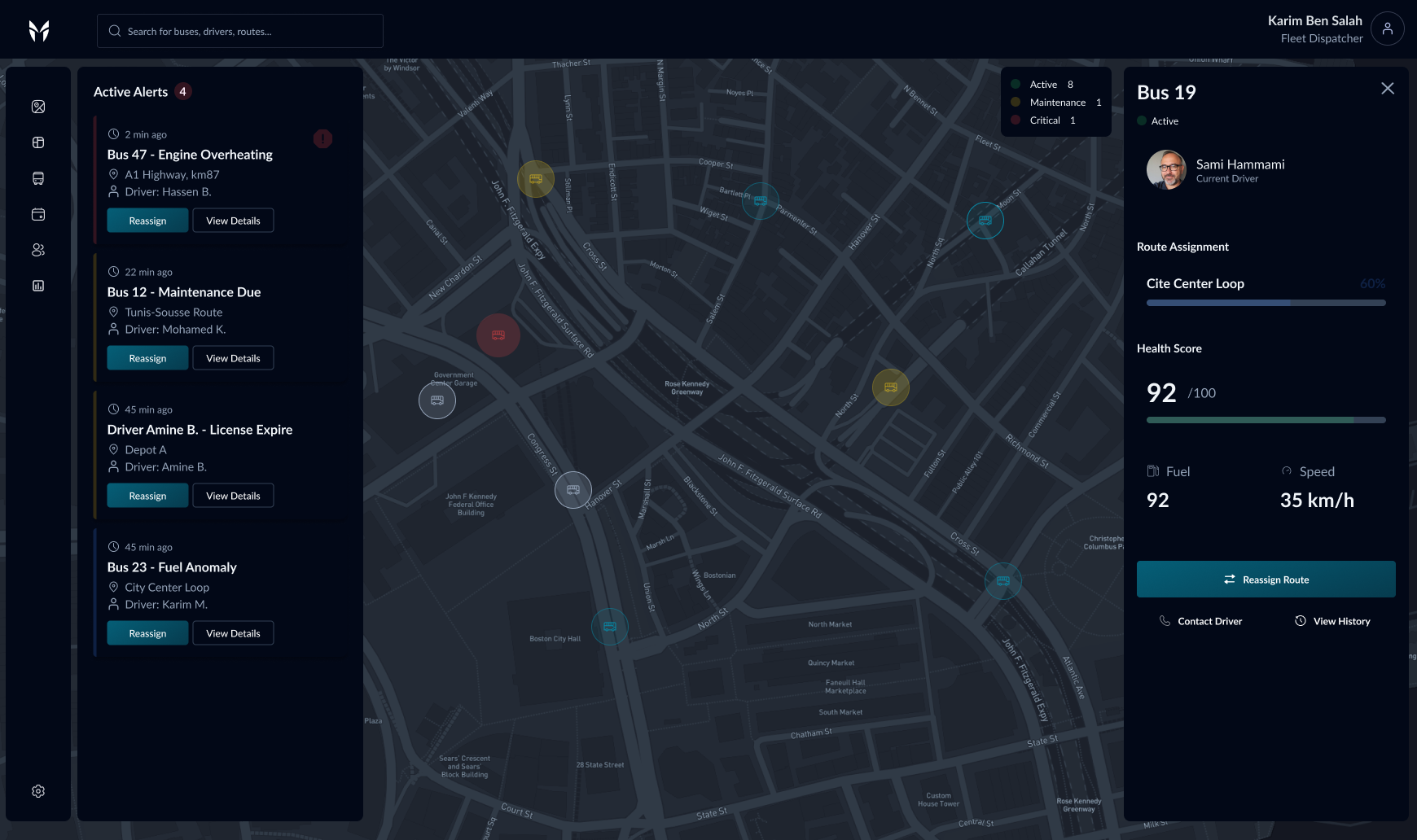 Masar Live Operations Map