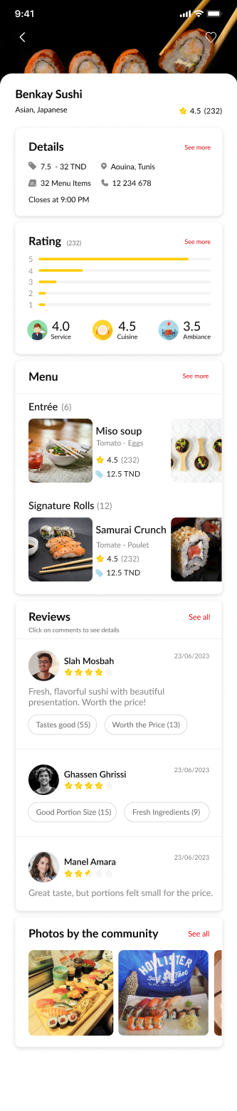 Overview Mockup