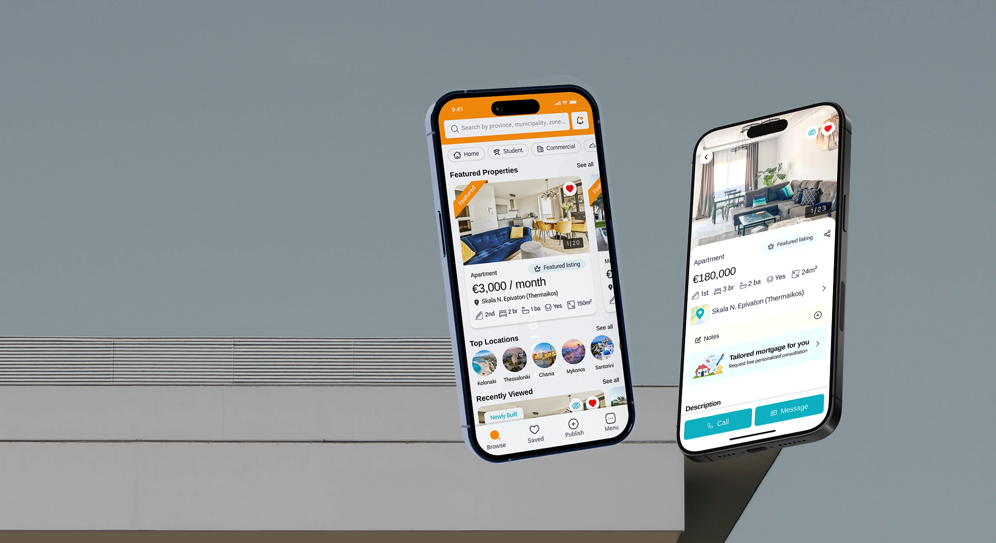 Spitogatos App Hero Image